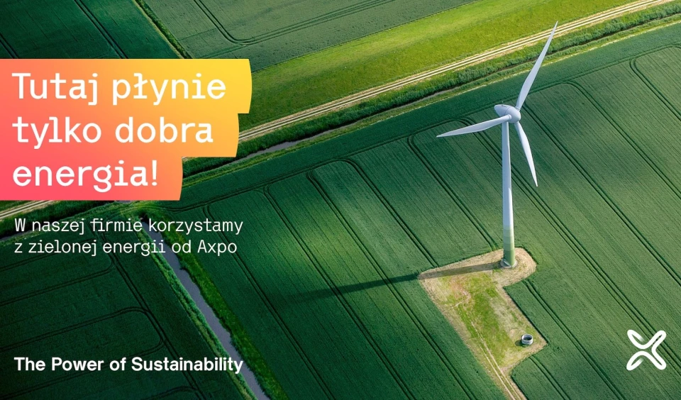Działamy ekologicznie! Certyfikat Zielonej Energii od Axpo dla Demi Co.