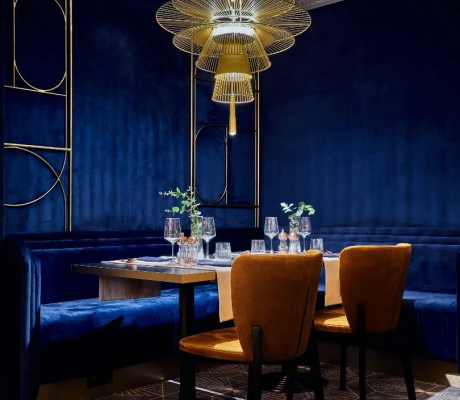 modular sofa with built in wall