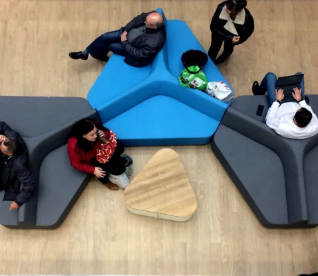 modular sofas for shopping mall